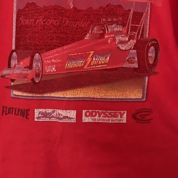 Vintage thunder struck drag racing shirt - Picture 6 of 6